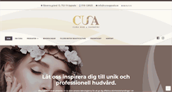 Desktop Screenshot of curauppsala.se