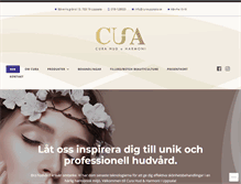 Tablet Screenshot of curauppsala.se